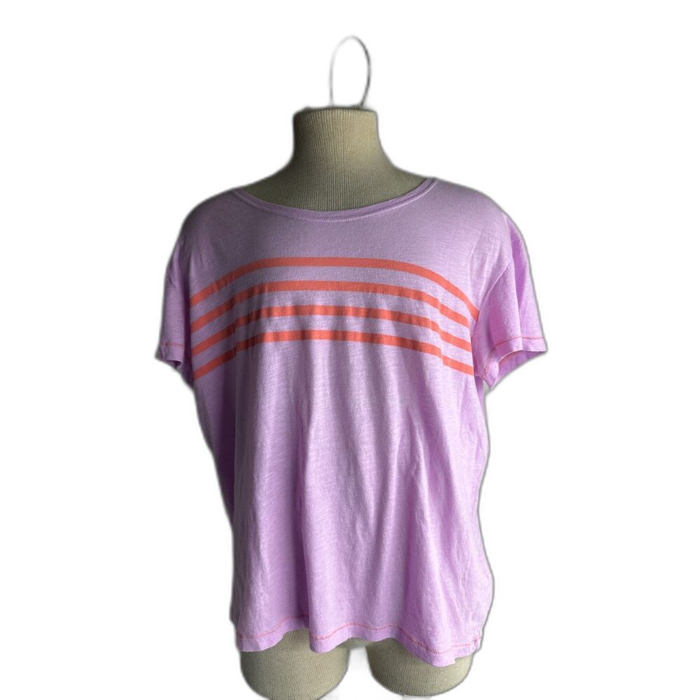 Vineyard Vines SurfTee Size XL 100% Cotton Crew Neck Striped Tee NWOT Multicolor